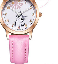 Γυναικείο καθημερινό ρολόι με στρογγυλό καντράν σε τρία μοντέλα