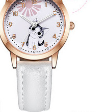 Γυναικείο καθημερινό ρολόι με στρογγυλό καντράν σε τρία μοντέλα