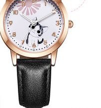 Γυναικείο καθημερινό ρολόι με στρογγυλό καντράν σε τρία μοντέλα