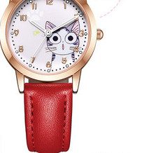 Γυναικείο καθημερινό ρολόι με στρογγυλό καντράν σε τρία μοντέλα