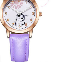 Γυναικείο καθημερινό ρολόι με στρογγυλό καντράν σε τρία μοντέλα