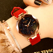 Ceas modern de dama cu cadran rotund in doua modele