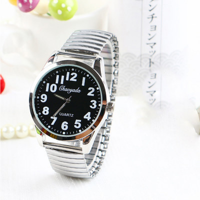 Sat s elastičnim metalnim lančićem - različiti promjeri brojčanika