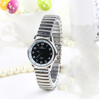 Sat s elastičnim metalnim lančićem - različiti promjeri brojčanika