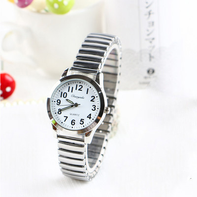 Sat s elastičnim metalnim lančićem - različiti promjeri brojčanika