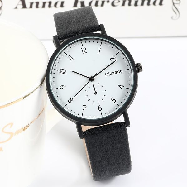 Ceas elegant de dama cu curea din piele