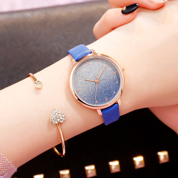 Γυναικείο ρολόι σε ιριδίζοντα χρώματα