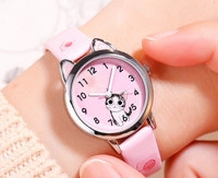 Ceas de dama cu curea din silicon