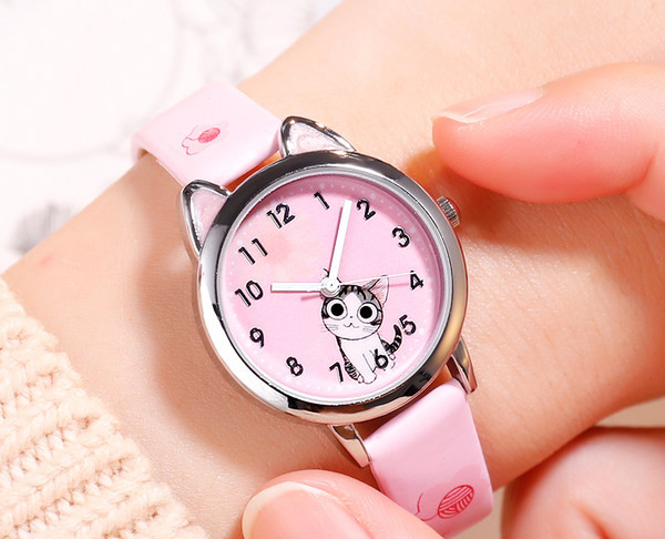 Ceas de dama cu curea din silicon