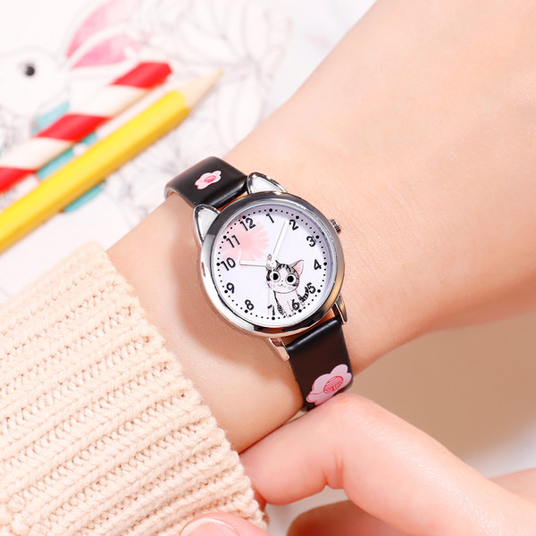 Ceas de dama cu curea din silicon