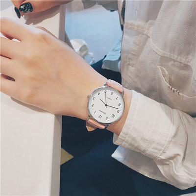 Νέο μοντέλο γυναικείο ρολόι - με δερμάτινο λουράκι