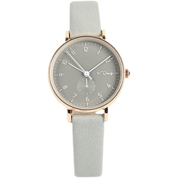 Γυναικείο ρολόι με δερμάτινο λουράκι