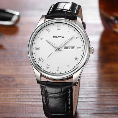 Γυναικείο ρολόι με δερμάτινο και μεταλλικό λουράκι