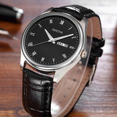 Γυναικείο ρολόι με δερμάτινο και μεταλλικό λουράκι