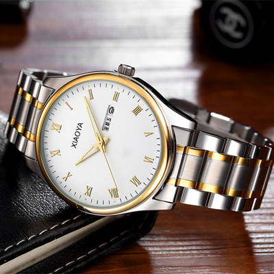 Γυναικείο ρολόι με δερμάτινο και μεταλλικό λουράκι