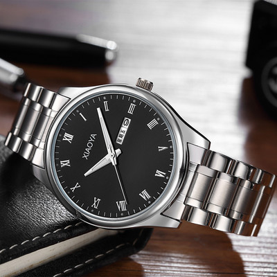 Γυναικείο ρολόι με δερμάτινο και μεταλλικό λουράκι