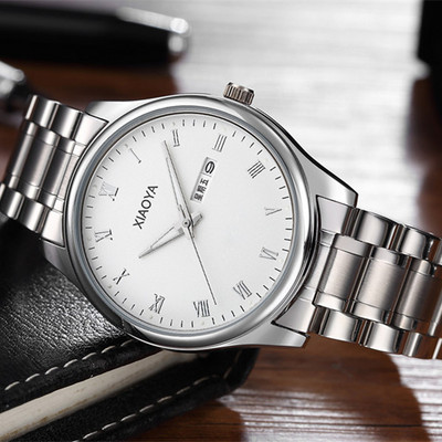 Γυναικείο ρολόι με δερμάτινο και μεταλλικό λουράκι