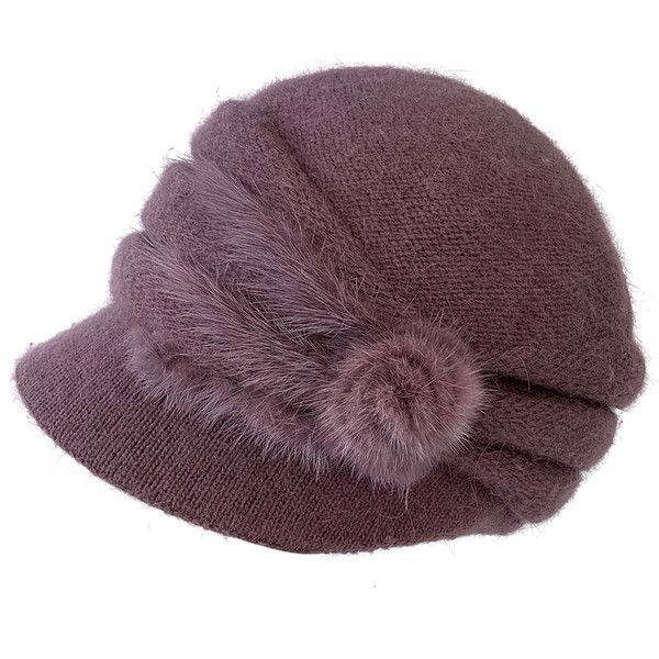 Дамска зимна шапка няколко цвята 