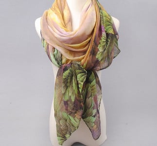 Casual värviline sall - naistele