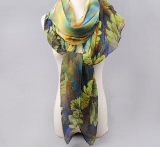 Casual värviline sall - naistele