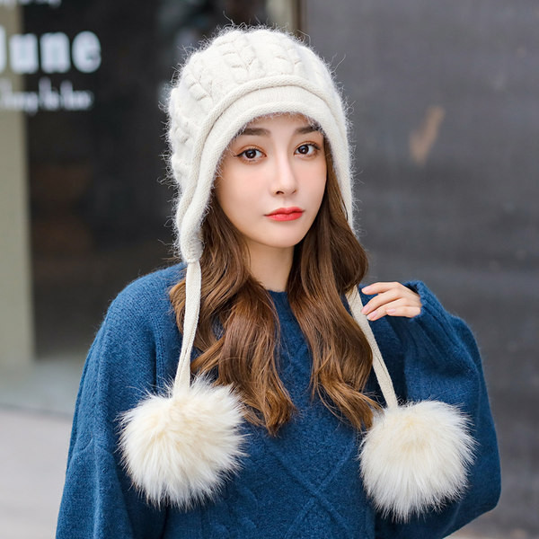 Нов модел плетена шапка за жени няколко цвята 