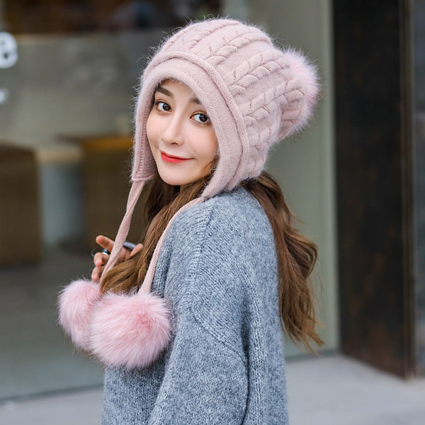 Нов модел плетена шапка за жени няколко цвята 