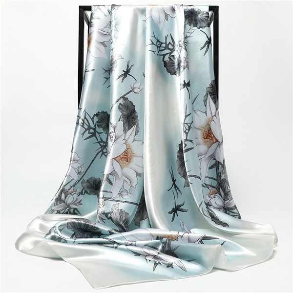 Eșarfă de damă colorată de toamnă