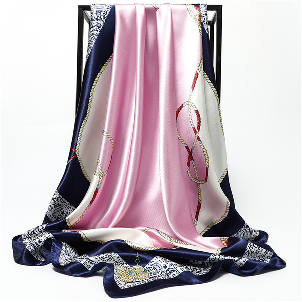 Eșarfă de damă colorată de toamnă