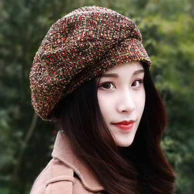 Γυναικείο χειμερινό καπέλο δύο μοντέλα