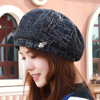 Γυναικείο χειμερινό καπέλο δύο μοντέλα