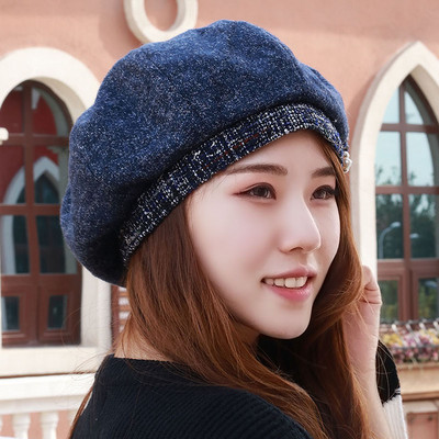 Γυναικείο χειμερινό καπέλο δύο μοντέλα