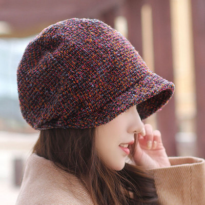 Γυναικείο χειμερινό καπέλο δύο μοντέλα