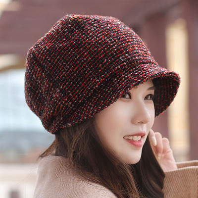 Γυναικείο χειμερινό καπέλο δύο μοντέλα