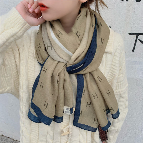 Γυναικείο βαμβακερό κασκόλ - πολλά μοντέλα