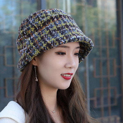 Γυναικείο μοντέρνο χρωματιστό καπέλο 