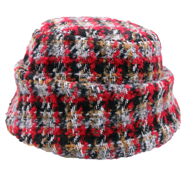 Дамска модерна цветна шапка тип идьотка 