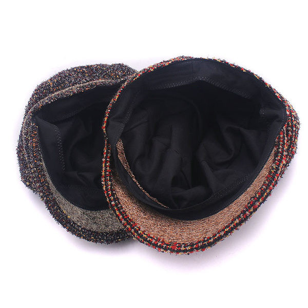 Γυναικείο καπέλο τύπου μπερέ φθινοπώρου με γείσο