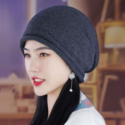 Καπέλο τύπου τουρμπάνι πλεκτό unisex