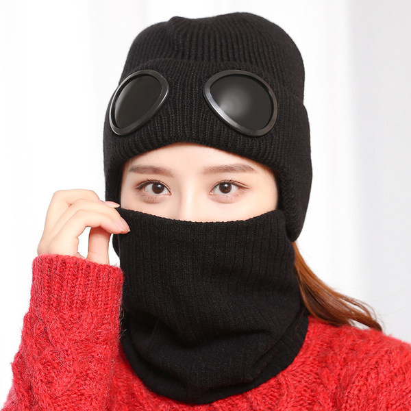 Buff pletivo s toplim unutarnjim dijelom za jesen i zimu - unisex ovratnik