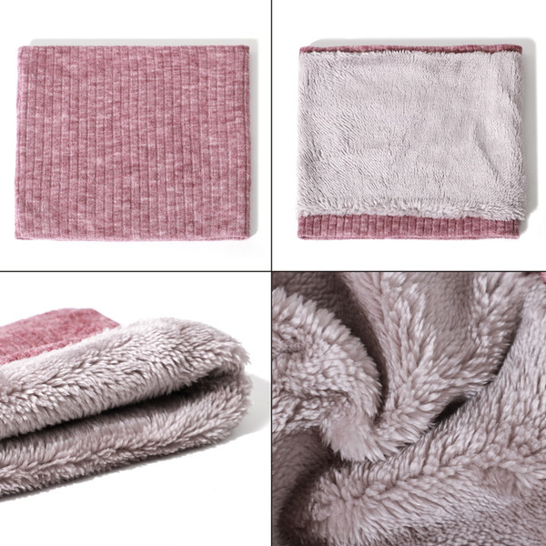 Buff pletivo s toplim unutarnjim dijelom za jesen i zimu - unisex ovratnik