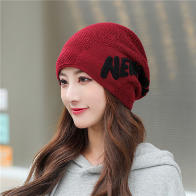 Casual γυναικείο καπέλο μονόχρωμο μοντέλο 