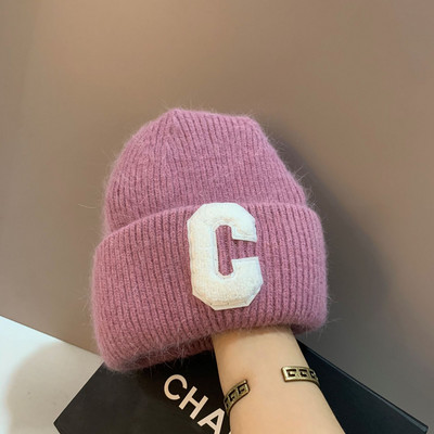 Palarie dama model simplu cu broderie