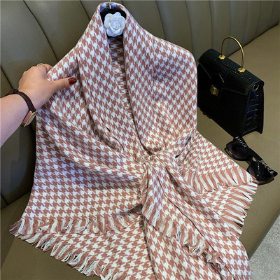 Casual γυναικείο καρό φουλάρι σε πολλά χρώματα