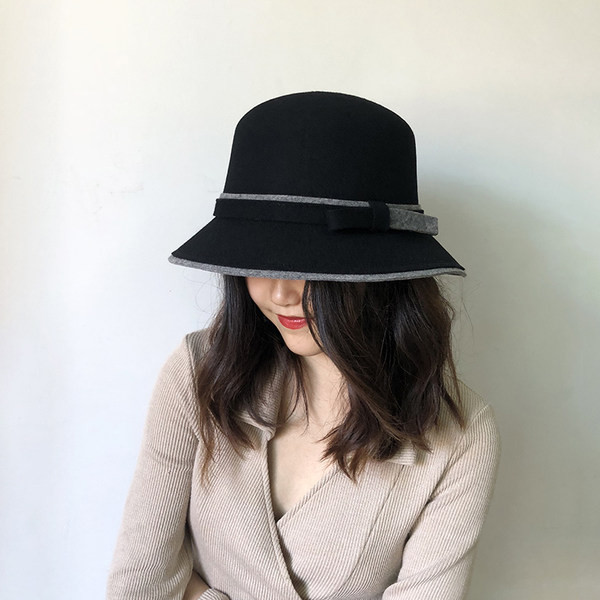 Дамска  ежедневна шапка с панделка в различни цветове