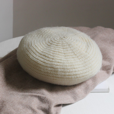 Νέο μοντέλο πλεκτό καπέλο τύπου μπερέ για γυναίκες