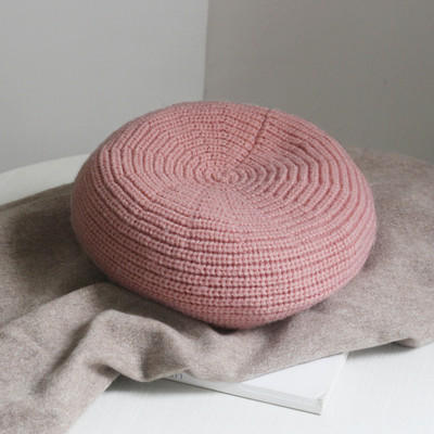 Νέο μοντέλο πλεκτό καπέλο τύπου μπερέ για γυναίκες