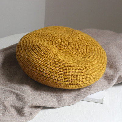 Νέο μοντέλο πλεκτό καπέλο τύπου μπερέ για γυναίκες