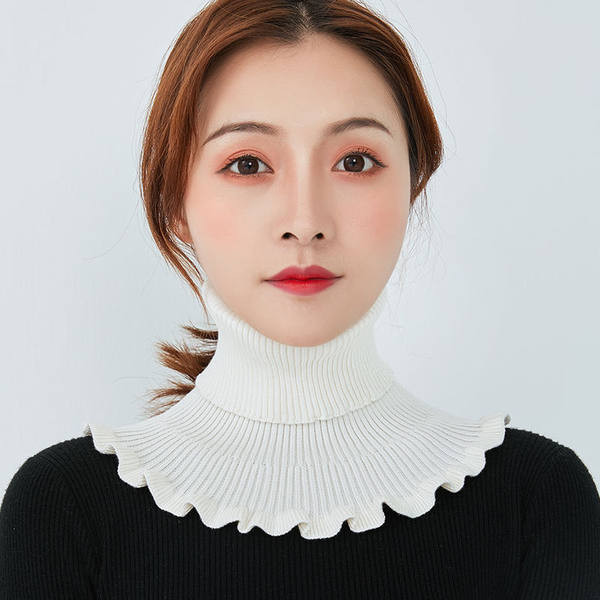 Зимен дамски шал тип яка