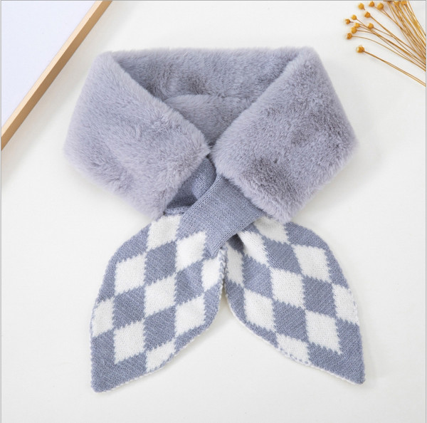 Ženski puhasti zimski šal