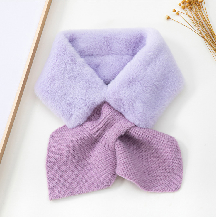 Ženski puhasti zimski šal